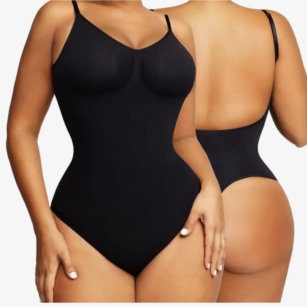 Slims Sculpting Body Shaper Thong Bodysuit